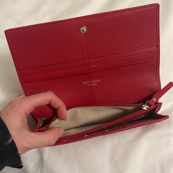 Kate spade red wallet - Picture 5 of 8
